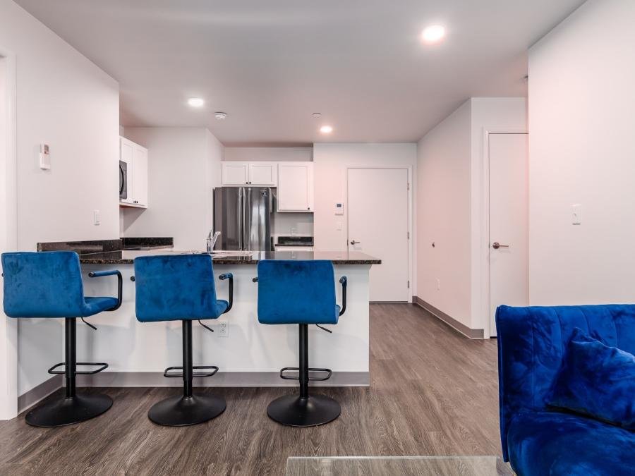 3 Bed / 3 Bath apartment floorplan deluxe layout Grand Monarch